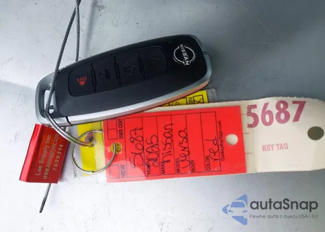 2025 Nissan Versa 1.6 Sv из США, поврежденный, VIN 3N1CN8EV0SL860538